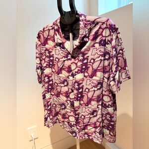 Ksubi Floral Button Down Shirt